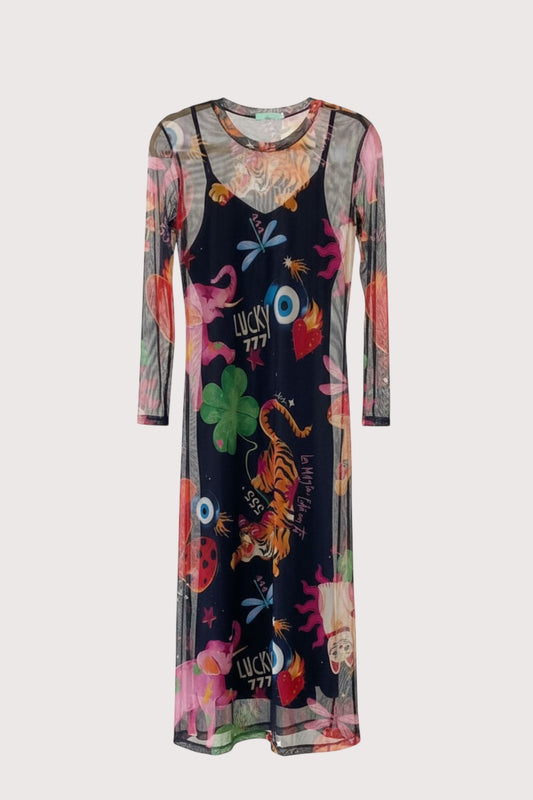 Lucky Mesh Dress