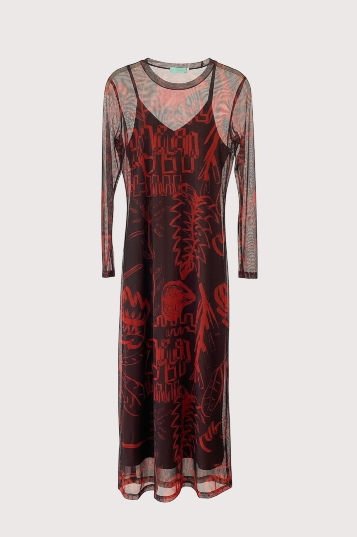 Mesh Dress Abstract