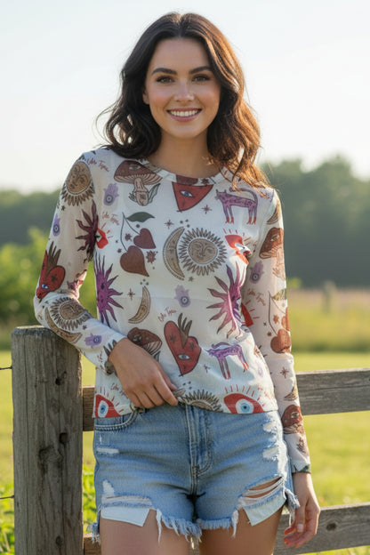 Mesh Blouse Magic